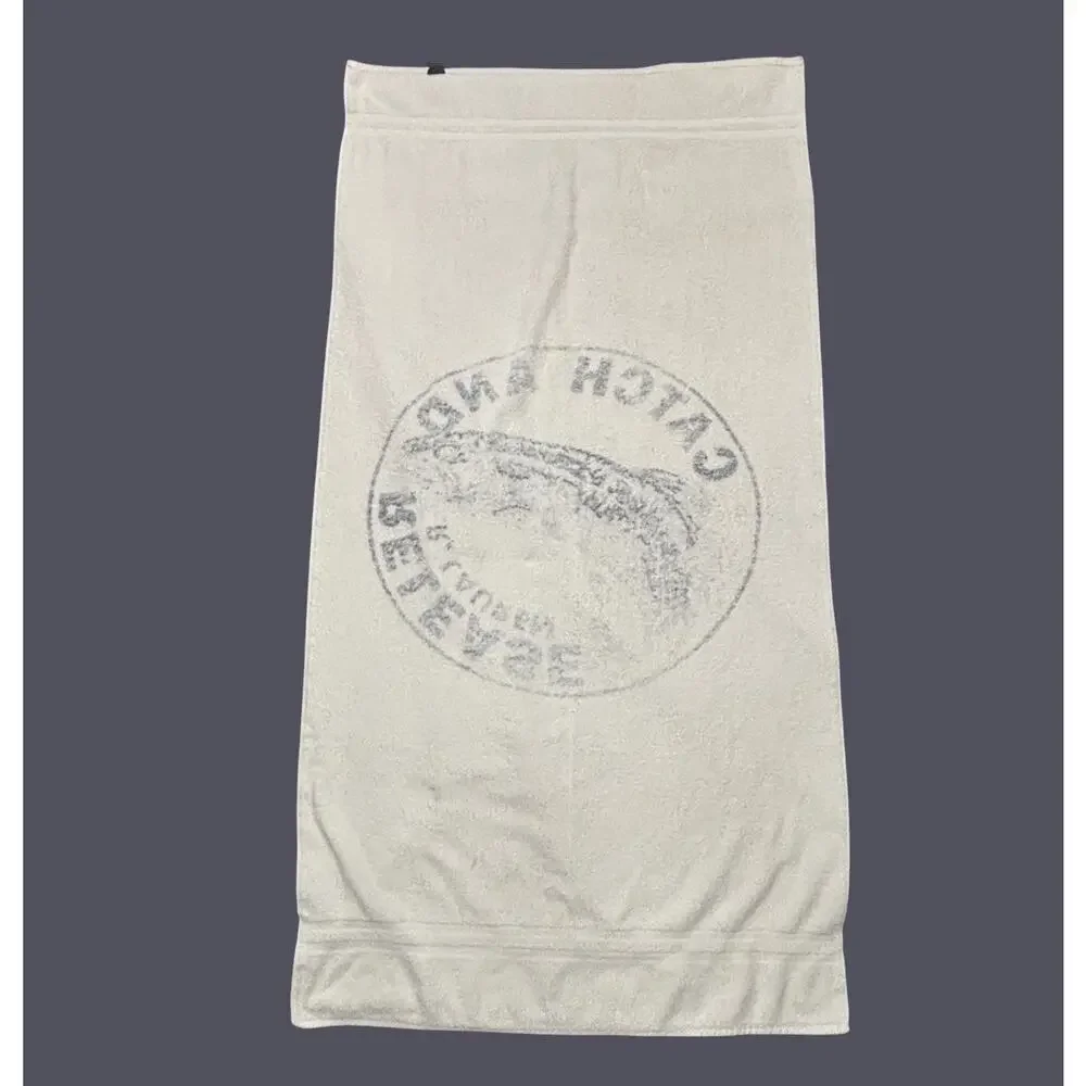 Vintage Ralph Lauren Catch And Release Towel Oversized Made In USA Rare 80-90s